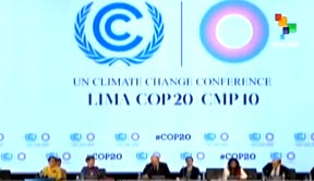 Delegados de diversas naciones discutieron en Perú los cambios del medio ambiente y las responsabilidades de cada país. 
