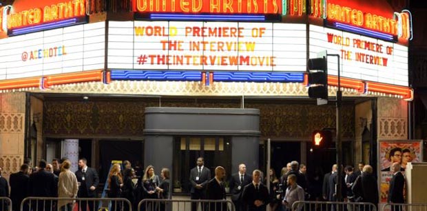SONY dijo que presentará la película a pesar de las amenazas del gobierno de Corea del Norte.