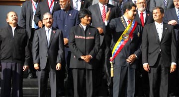 Presidentes de Latinoamérica del ALBA apoyan a Venezuela en comunicado que condena a EE.UU.