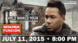 Romeo Santos en Barklays