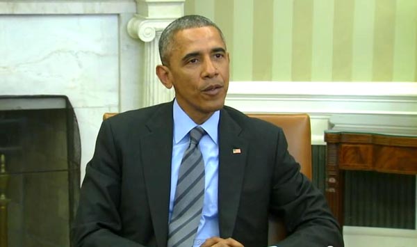 El presidente Obama criticó a los senadores que enviaron carta a Irán. 