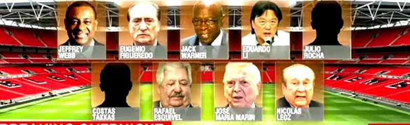 Estos son los miembros de la FIFA arrestados hasta ahora.