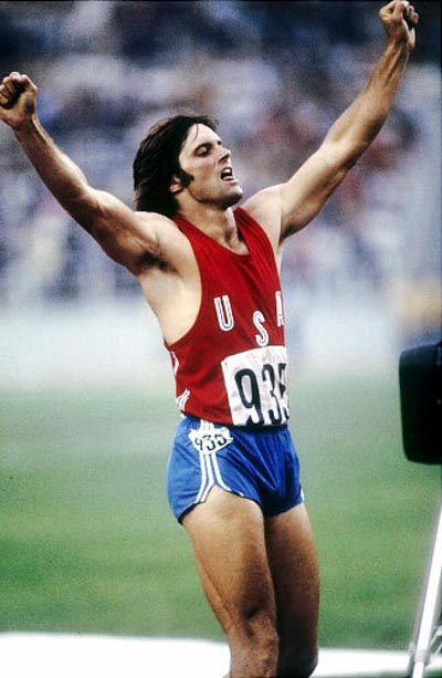 Bruce Jenner en los Juegos Olímpicos.