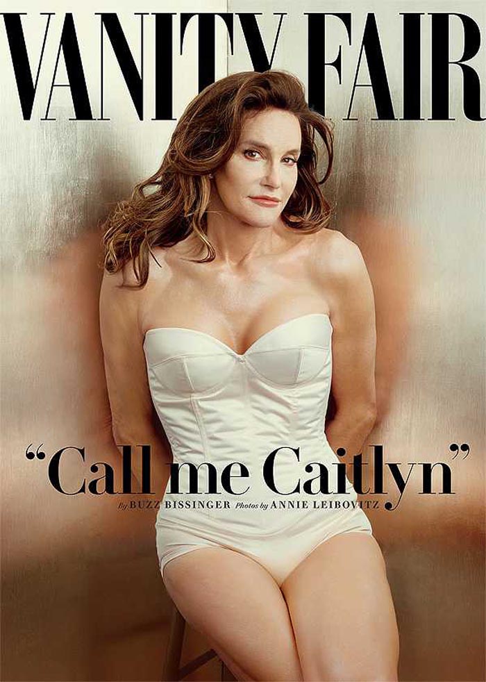 La portada de Vanity Fair y el título: 'Llámame Caitlyn'.