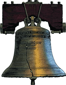 La Campana de la Libertad en Filadelfia.