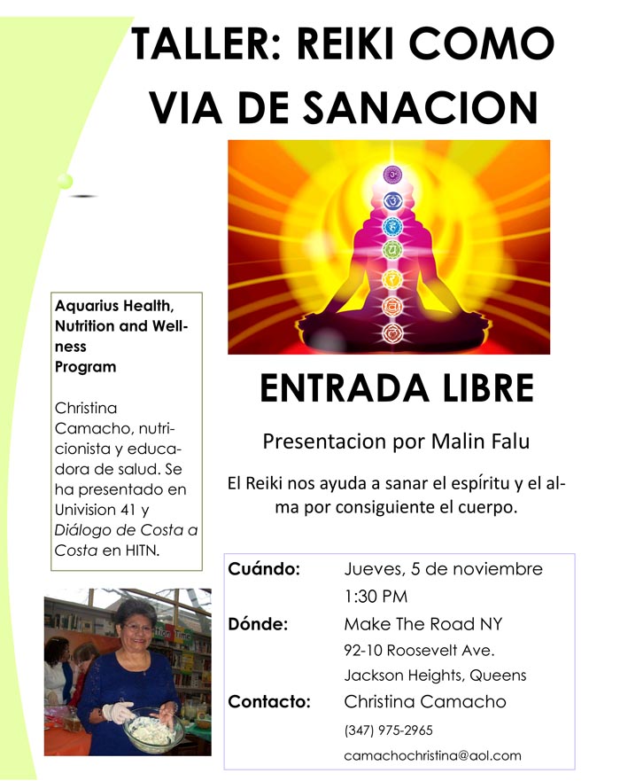 Reiki por Malin Falu