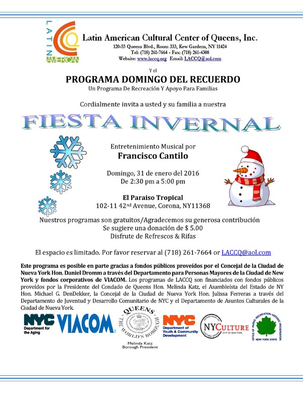 LACCQ fiesta invierno 2016