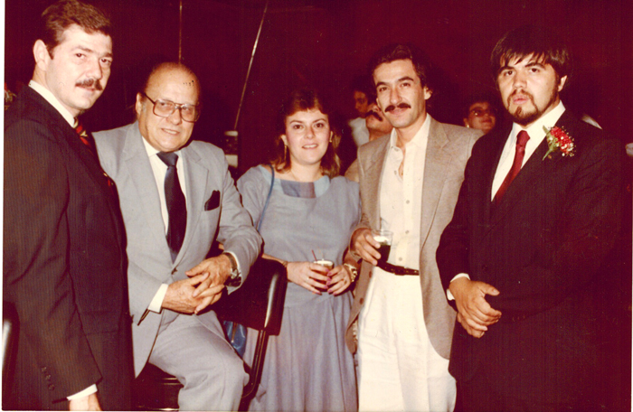 En el cóctel de prensa del Desfile de la Hispanidad