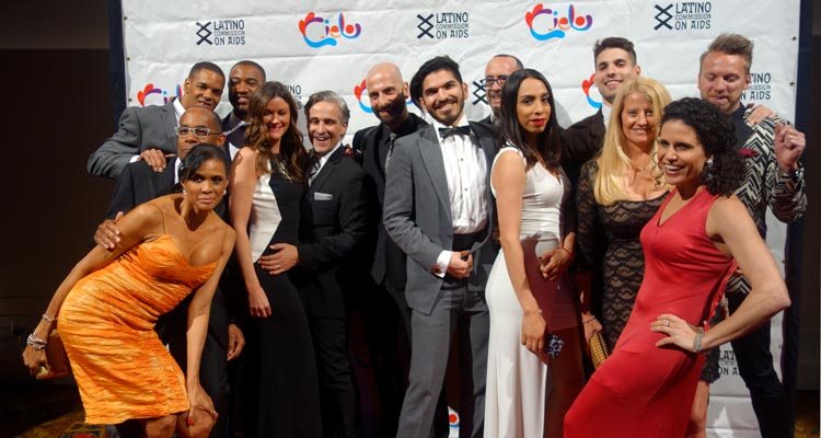 La comunidad latina siempre dice presente en esta gala de la Comisión Latino sobre el Sida.