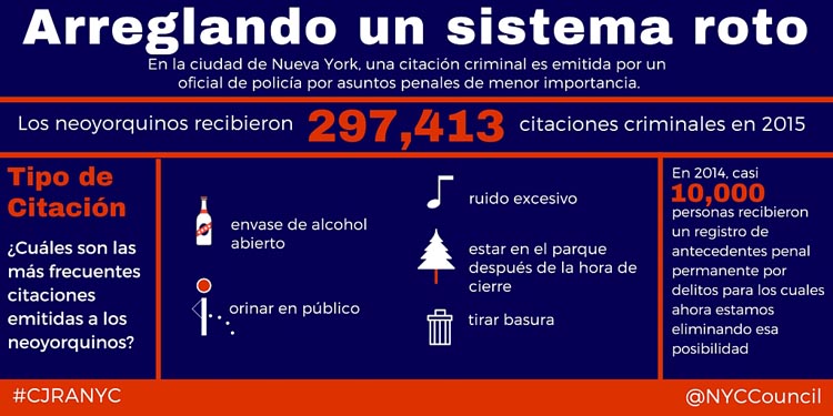 NYC crimenes menores