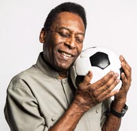 El Rey Pelé.