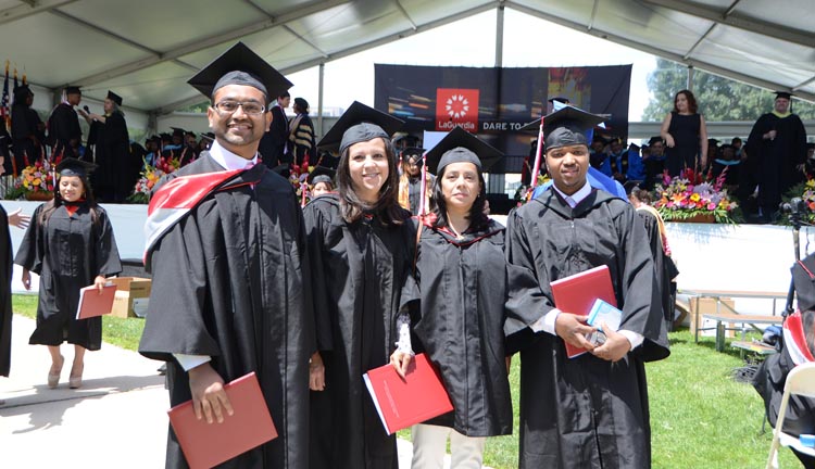 Pround students of LaGuardia Community College Class of 2016.