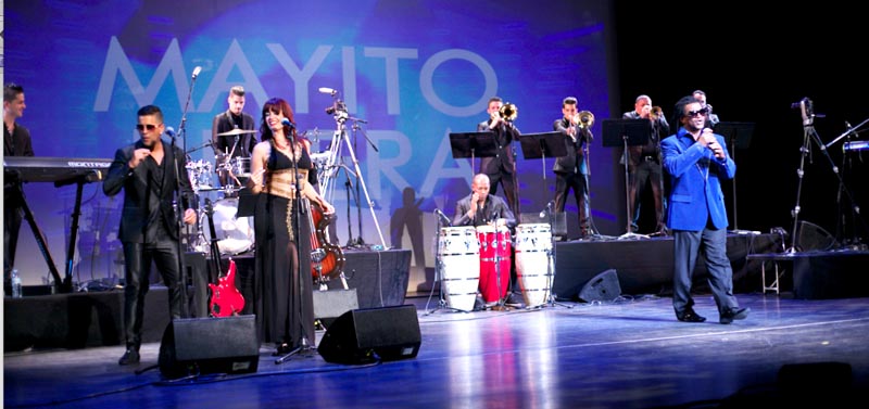 El programa musical Mayito Rivera que ahora se puede ver en DishLATINO por CUBAMAX TV. Fotos cortesía
