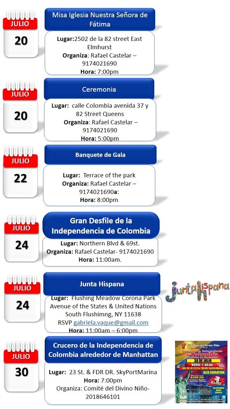 Independencia de Colombia NY