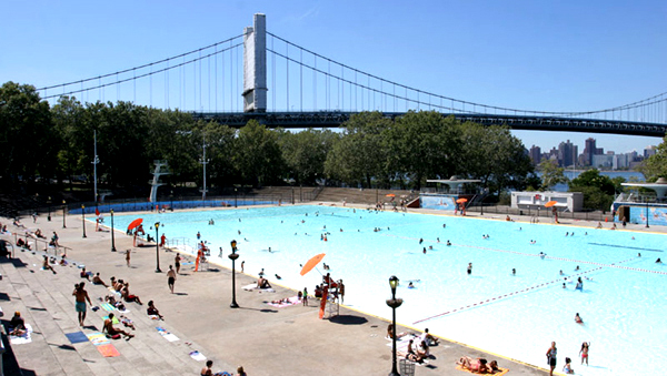 Astoria Park in Queens.