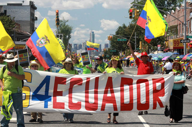Los ecuatorianos anhelan que su presidente Correa presione a la Casa Blanca por el TPS.