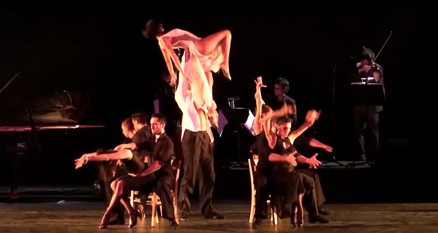 Escena de Tango Lovers.