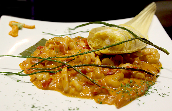 web Humitas salsa camarones