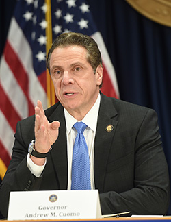 Andrew Cuomo, gobernador del estado de Nueva York. Foto Kevin P. Coughlin / Gobernación NYS