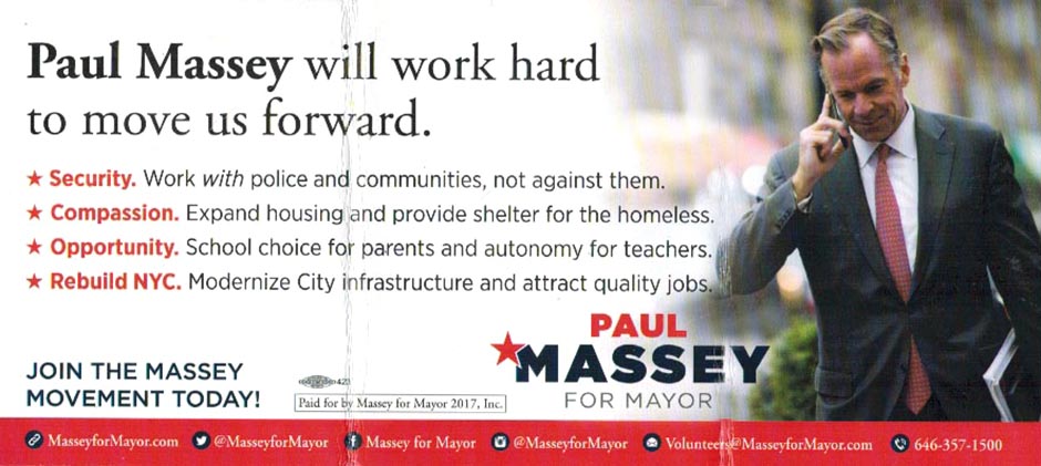 Paul Massey flyer