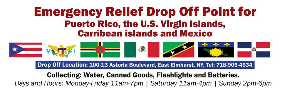 Huracan Emegency Relief Queens