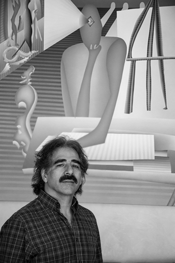 Gustavo Rojas, pintor.
