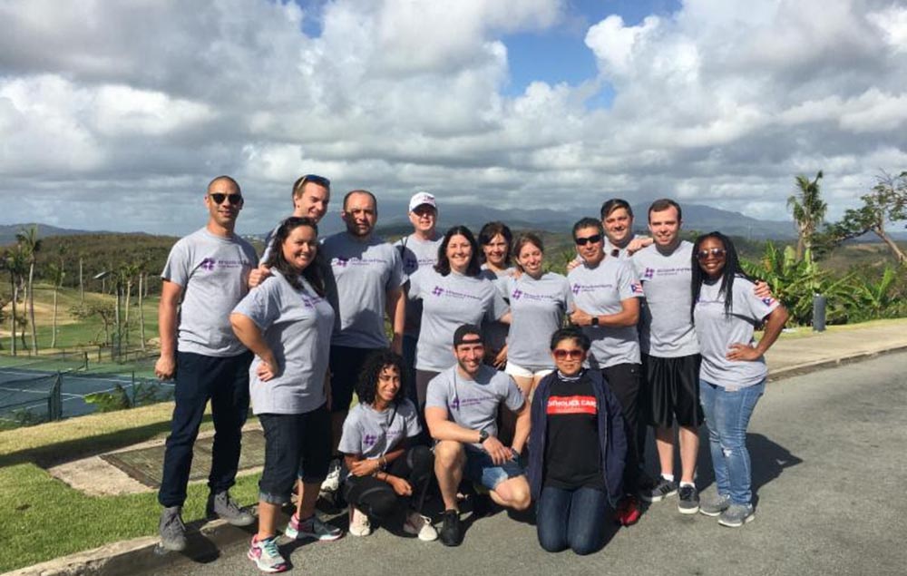 El grupo de la Diócesis Católica de Brooklyn y Queens en la isla de Puerto Rico.