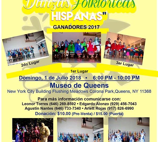 Desfile de la Hispanidad con concurso de danzas folklóricas