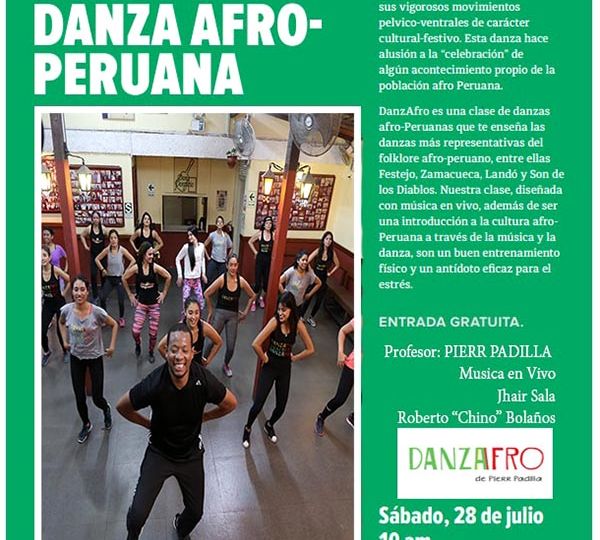 Celebre la Independencia de Perú con música afro este sábado