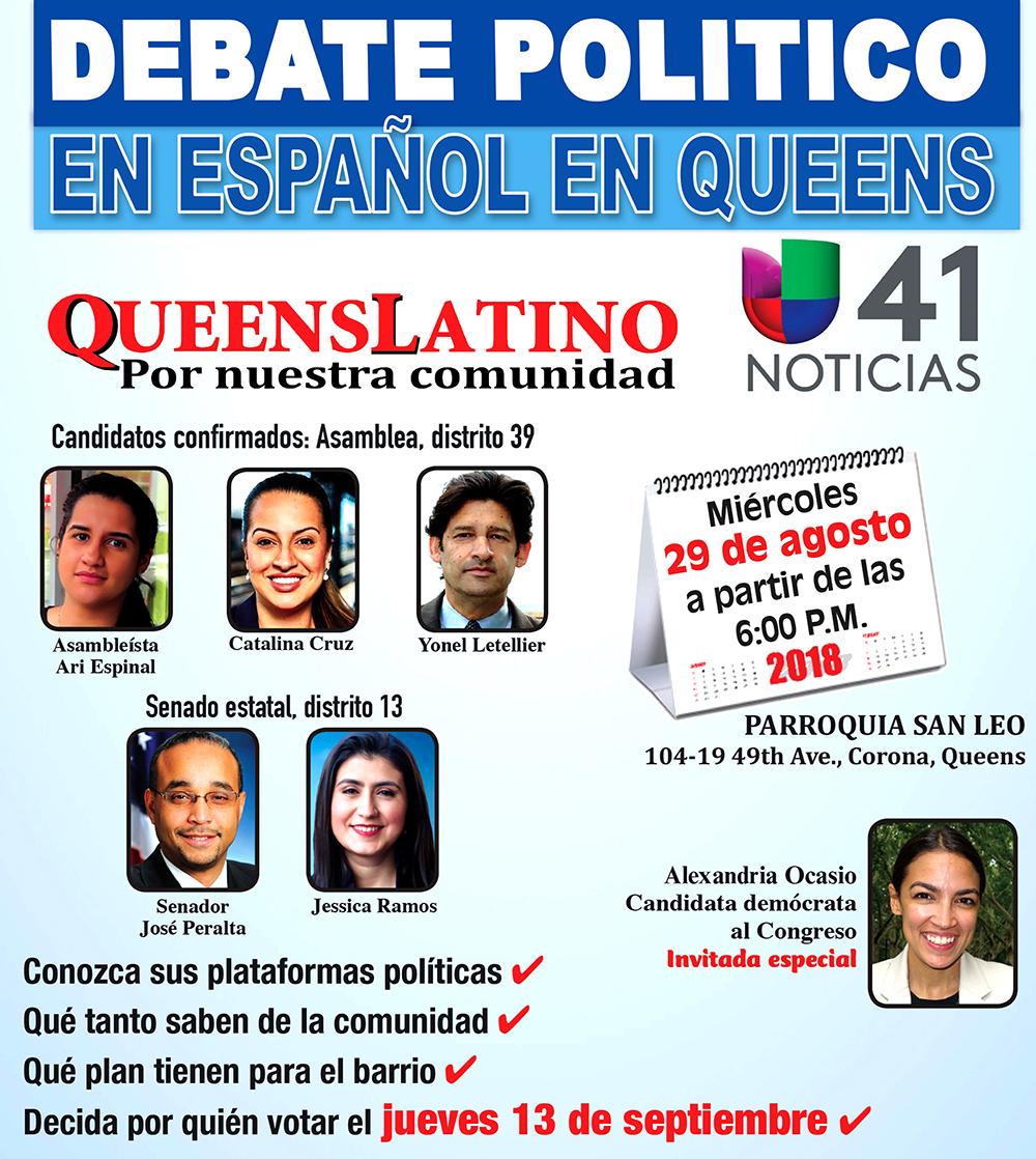 La entrada a este debate es libre y el auditorio tiene una capacidad de 350 personas.