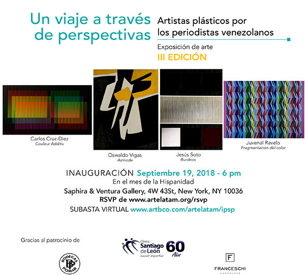 ArteLatAm exposición artistas para periodista venezolanos