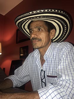 Jesús Emilio Tuberquia dijo que en Colombia lo van a matar.