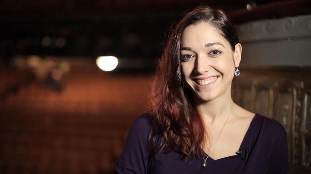 Giselle O. Alvarez de la obra The Phantom of the Opera.