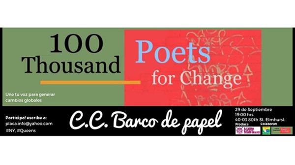 Poetas en Centro Cultural Barco de Papel este sábado 29