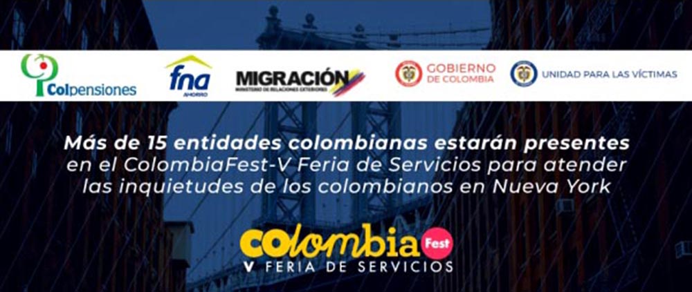 Colombia feria servicios NYC 2018