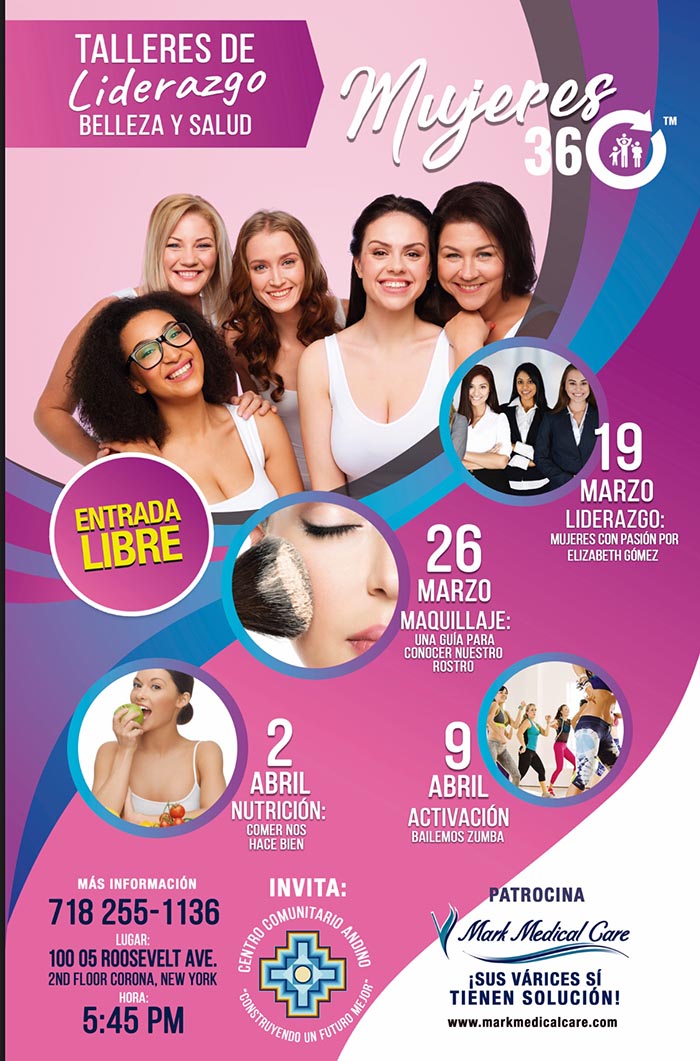 Mark Medical Care con talleres de venas ‘Mujeres 360’