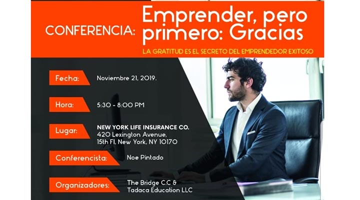 Conferencia en NY Life para emprendedores y empresarios