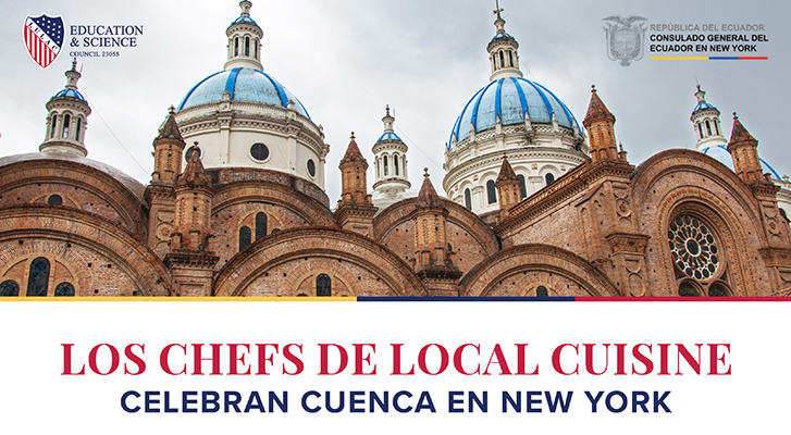 Cocina de Cuenca en Consulado de Ecuador en NY este lunes 4