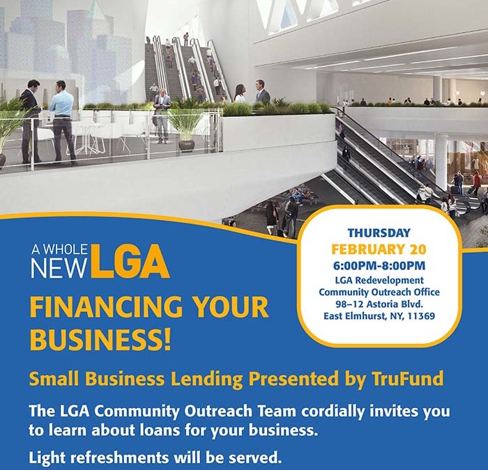 LaGuardia Airport Workshop to Get Loans for Your Business this Thursday 20th