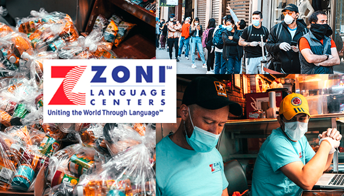 ZONI distribuye en Queens comida a sus estudiantes este sábado