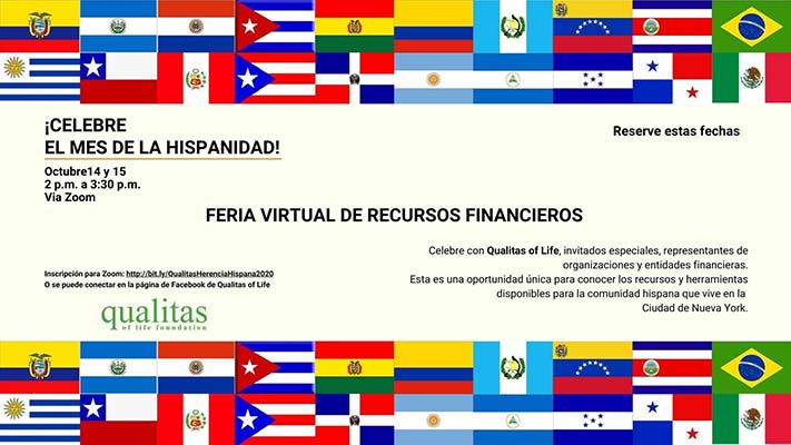 Feria Virtual de Recursos Financieros de Qualitas 14-15 de octubre