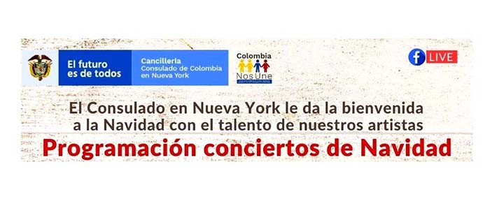 Consulado de Colombia celebra Navidad con artistas