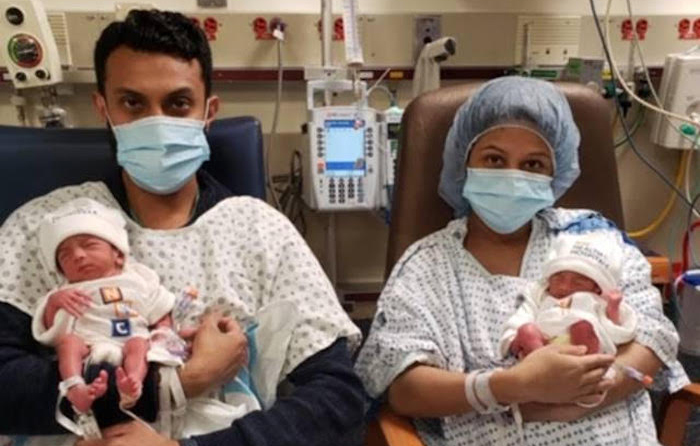 Primeros gemelos del 2021 en Hospital Elmhurst