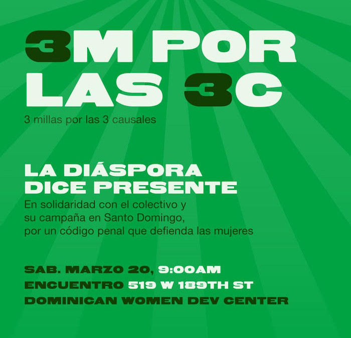 Diáspora dominicana marcha en NY por el aborto