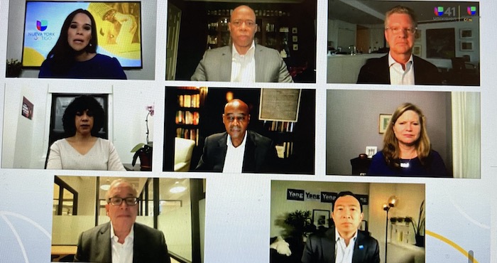 Candidatos a alcaldía en foro virtual de Univision 41