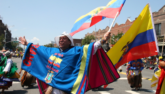 Desfile Ecuatoriano de NY este domingo 8 de agosto