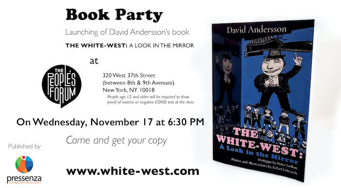 Fiesta de lanzamiento del libro The White West