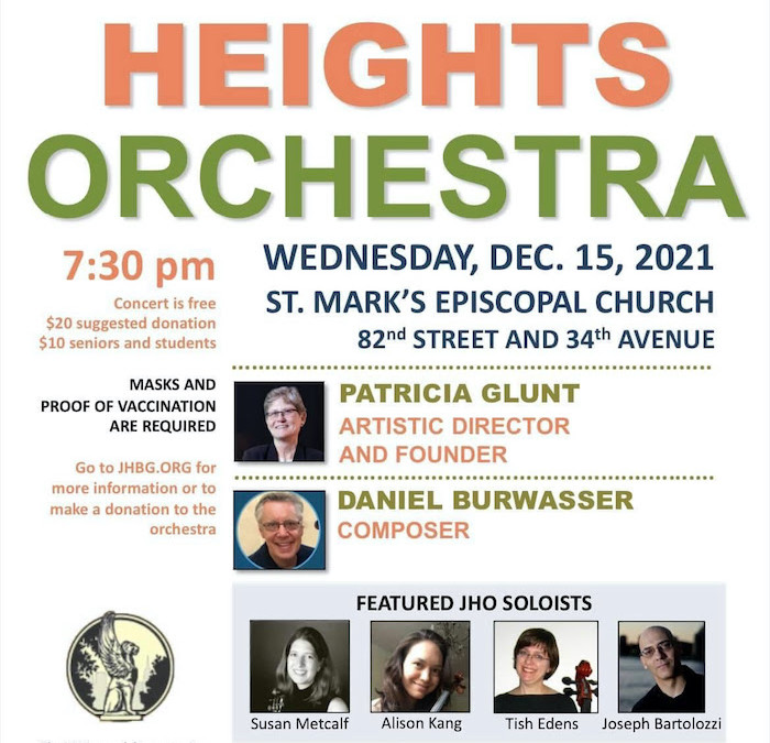 Concierto hoy en iglesia de Jackson Heights