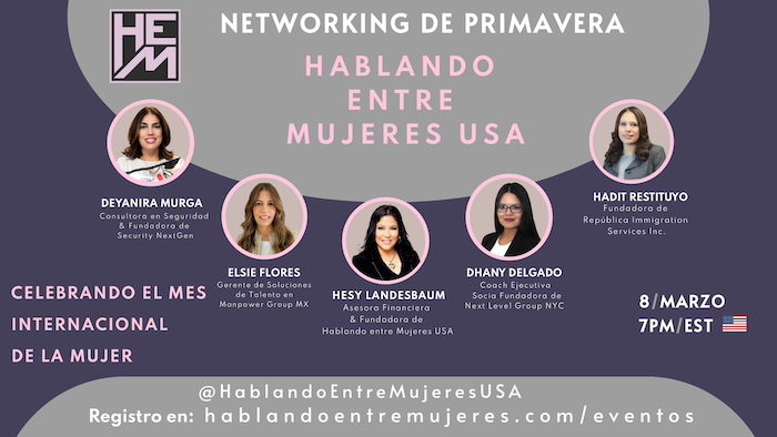 Hablando entre Mujeres este 8 de marzo