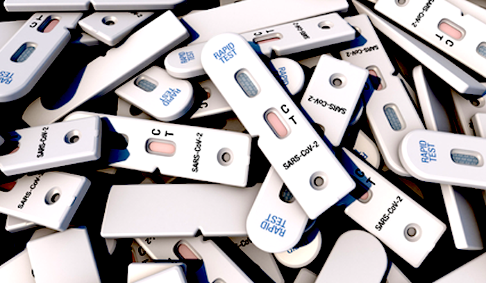 Pruebas caseras de Covid en bibliotecas de Queens